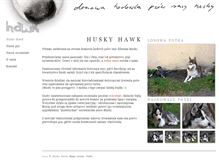 Tablet Screenshot of husky.hawk-studio.eu